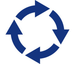 Circular arrow icon